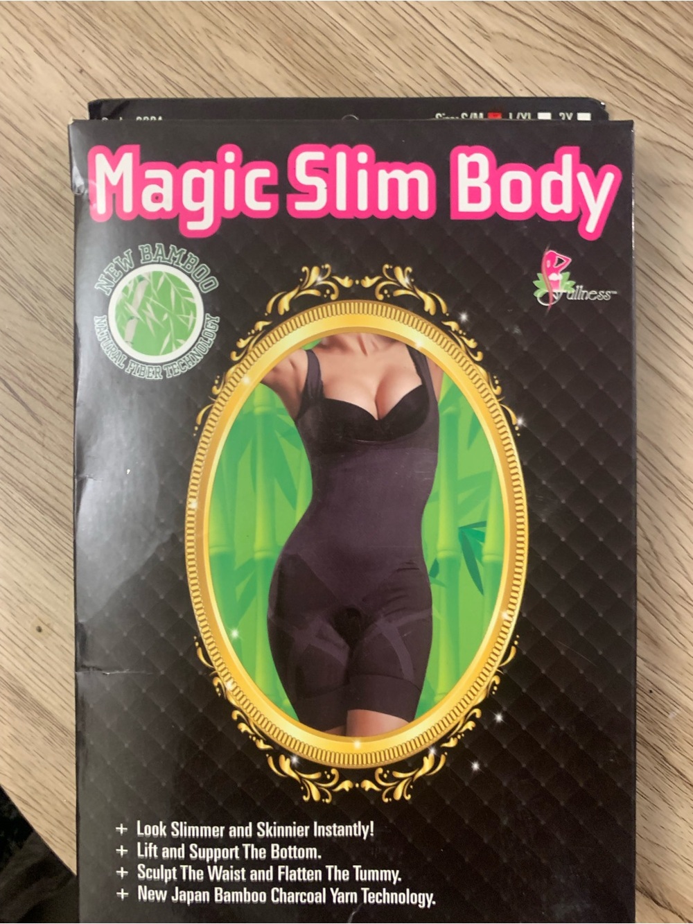 Magic Slim Body Women’s Shapewear Bodysuit - Black
